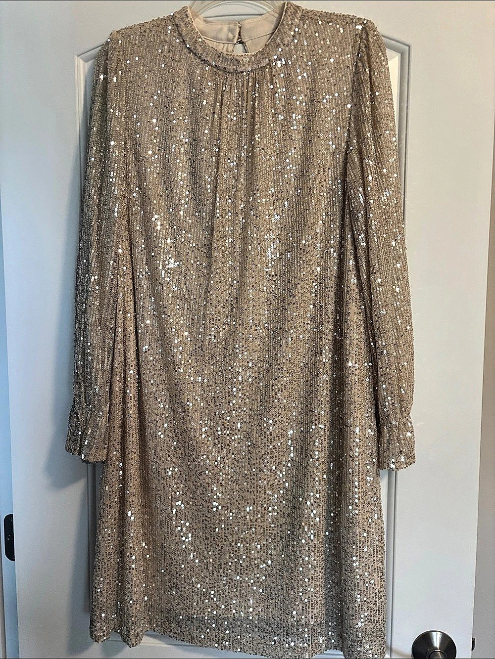 Julia Jordan Sequin Midi Dress Size 14 Like New